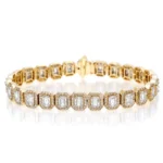 Diamond Baguette Bracelet