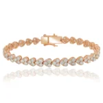 Diamond Heart Bracelet