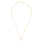 18k gold Four-leaf clover Necklaces one