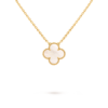 18k gold Four-leaf clover Necklaces one