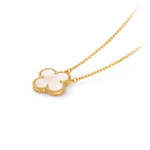 18k gold Four-leaf clover Necklaces one