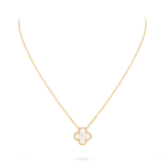 18k gold Four-leaf clover Necklaces one
