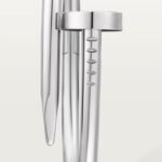 18k white gold nail bangle bracelet
