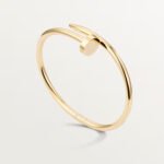 18k gold nail bangle bracelet
