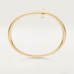18k gold nail bangle bracelet