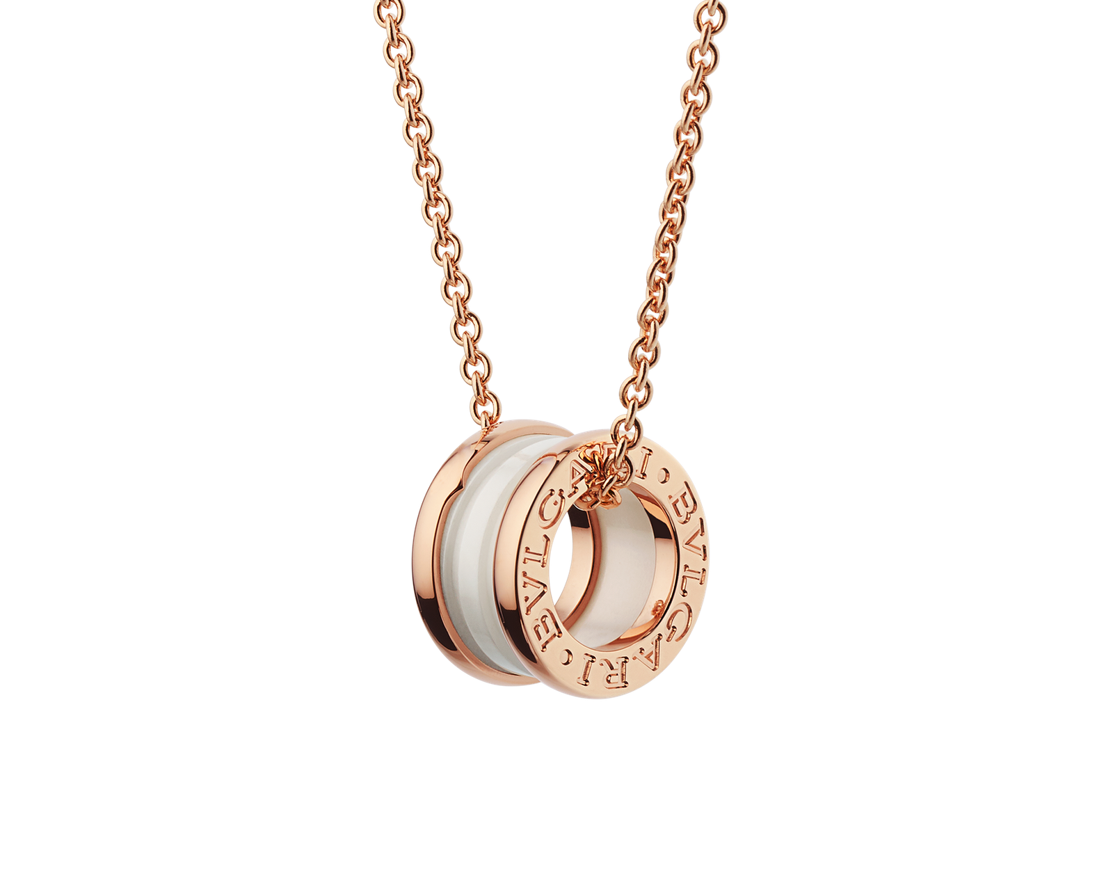 rose gold white ceramic spiral pendant necklace rose gold white ceramic spiral pendant necklace