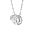 white gold Serpenti Viper diamond pendant necklace