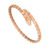 rose gold Serpenti Viper open bangle bracelet