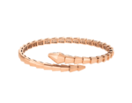 rose gold Serpenti Viper open bangle bracelet