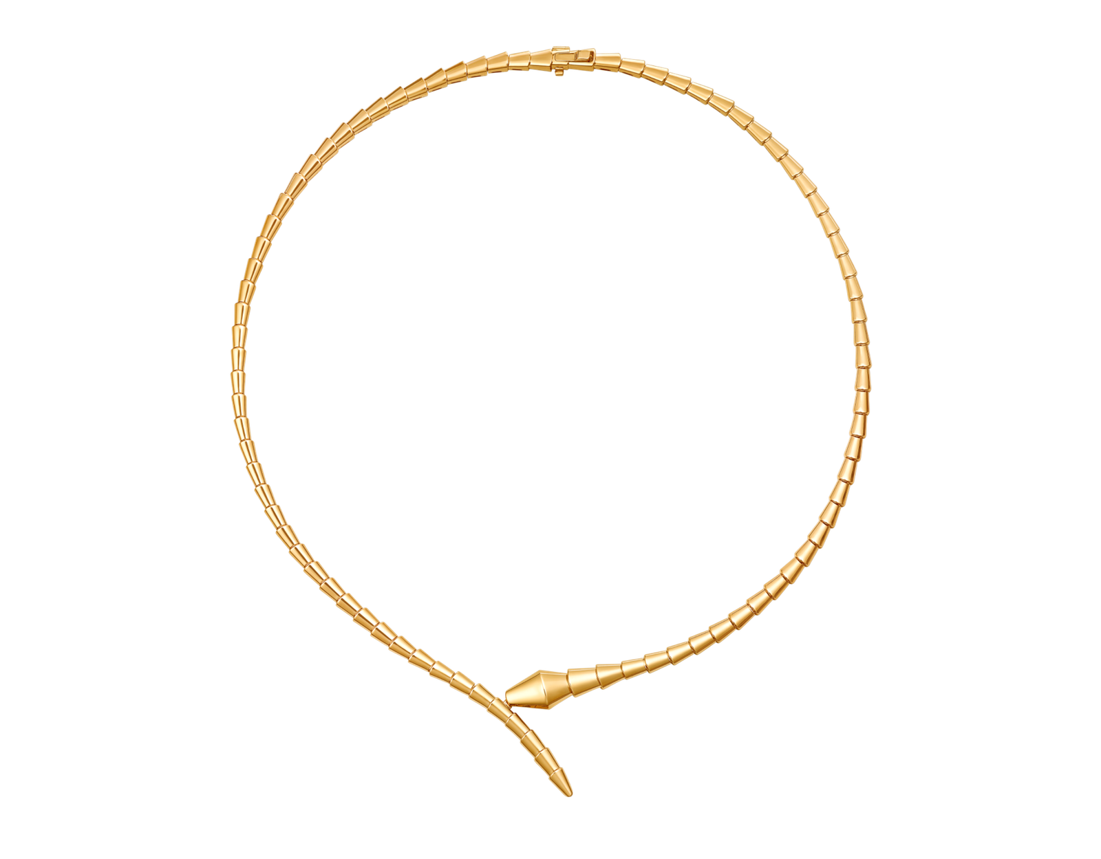 yellow gold Serpenti Viper necklace yellow gold Serpenti Viper necklace
