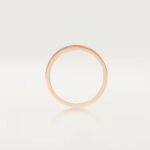 Shop our 18K gold pavé diamond screw ring. This luxury minimalist gold band features brilliant pavé detailing and modern architectural design.