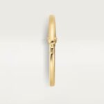 18k gold panther head bangle bracelet