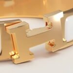 white enamel bangle bracelet