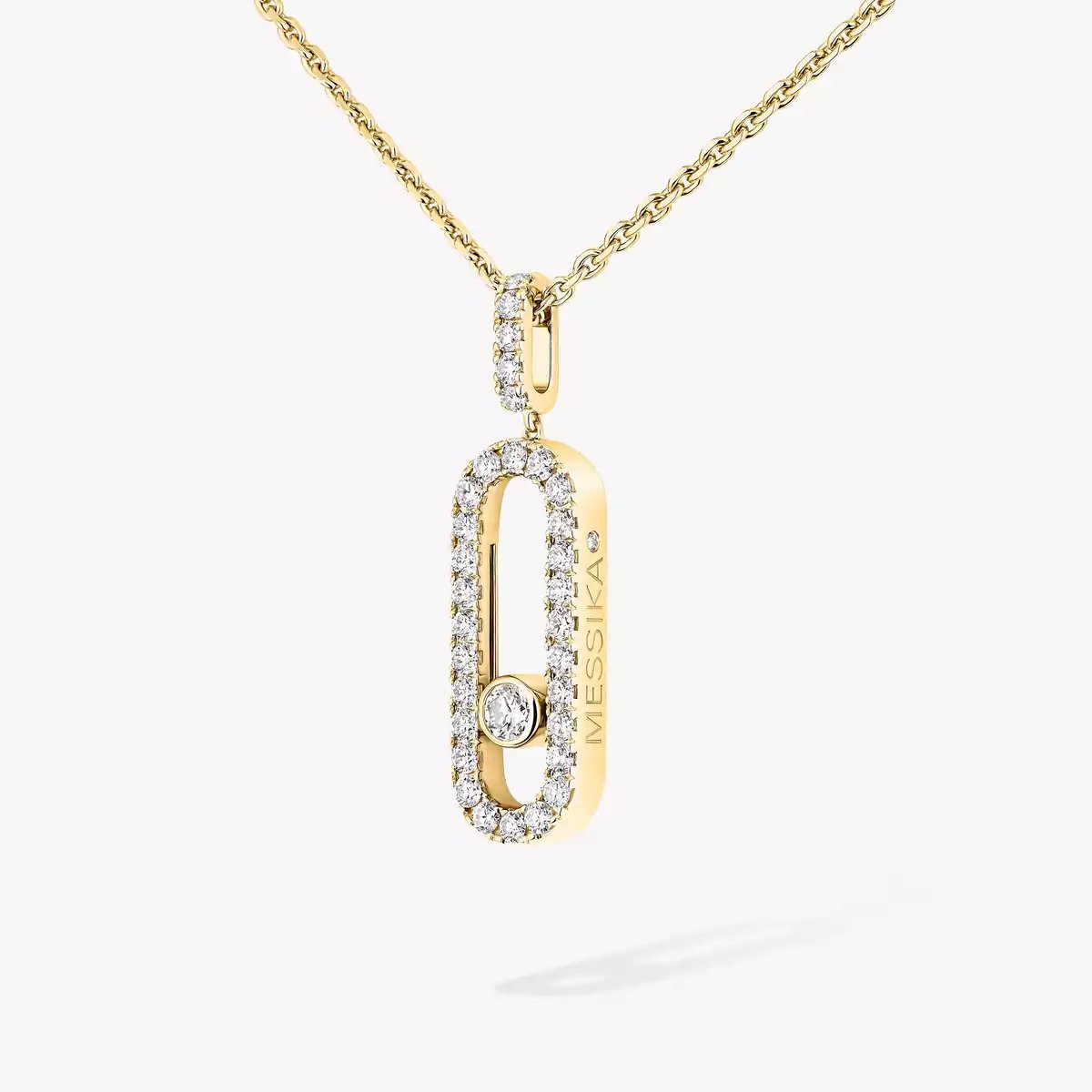 yellow gold vertical diamond pave pendant necklace yellow gold vertical diamond pave pendant necklace
