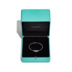 minimalist T open bangle bracelet